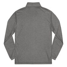 Load image into Gallery viewer, White Zenn Circle Quarter Zip Pullover