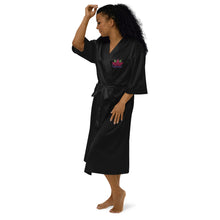 Load image into Gallery viewer, Lotus Satin Robe