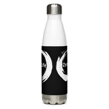 Load image into Gallery viewer, White Zenn Circle Stainless Steel Water Bottle