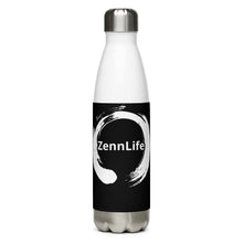 Load image into Gallery viewer, White Zenn Circle Stainless Steel Water Bottle
