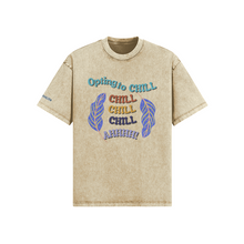 Load image into Gallery viewer, Unisex Snow Washed Oversized T-Shirt