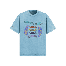 Load image into Gallery viewer, Unisex Snow Washed Oversized T-Shirt