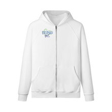 Load image into Gallery viewer, Unisex Fleece-Line Zipped Down Hoodie