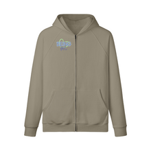 Load image into Gallery viewer, Unisex Fleece-Line Zipped Down Hoodie