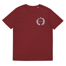 Load image into Gallery viewer, Zenn White Circle Unisex Organic Cotton T-Shirt