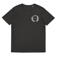 Load image into Gallery viewer, Zenn White Circle Unisex Organic Cotton T-Shirt
