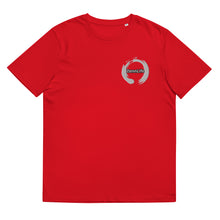 Load image into Gallery viewer, Zenn White Circle Unisex Organic Cotton T-Shirt