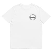 Load image into Gallery viewer, Zenn White Circle Unisex Organic Cotton T-Shirt