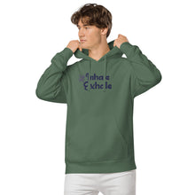 Load image into Gallery viewer, Unisex I & E Pigment-Dyed Hoodie