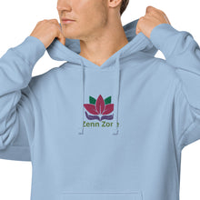 Load image into Gallery viewer, Unisex Zenn Zone Pigment-Dyed Hoodie