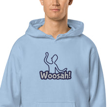 Load image into Gallery viewer, Unisex Woosah Pigment-Dyed Hoodie