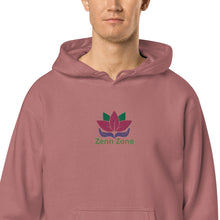 Load image into Gallery viewer, Unisex Zenn Zone Pigment-Dyed Hoodie