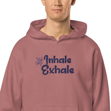 Load image into Gallery viewer, Unisex I & E Pigment-Dyed Hoodie