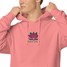 Load image into Gallery viewer, Unisex Zenn Zone Pigment-Dyed Hoodie