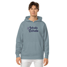 Load image into Gallery viewer, Unisex I & E Pigment-Dyed Hoodie
