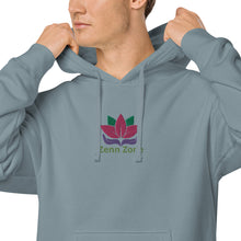 Load image into Gallery viewer, Unisex Zenn Zone Pigment-Dyed Hoodie