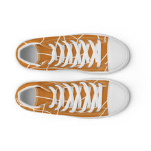 Load image into Gallery viewer, Women’s Caramel High Top Canvas Shoes