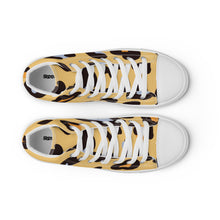Load image into Gallery viewer, Women’s Lace-Up Yellow Canvas Shoes