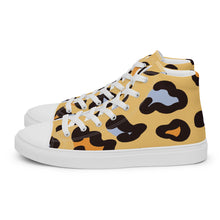 Load image into Gallery viewer, Women’s Lace-Up Yellow Canvas Shoes