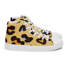 Load image into Gallery viewer, Women’s Lace-Up Yellow Canvas Shoes