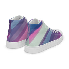 Load image into Gallery viewer, Women’s Lace-Up Bubblegum Canvas Shoes
