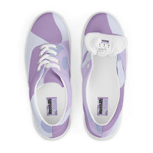 Load image into Gallery viewer, Women’s Lace-Up Purple Canvas Shoes