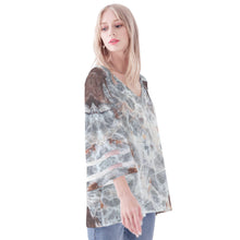 Load image into Gallery viewer, Womens Puff Sleeve Blouse
