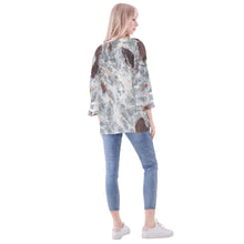 Load image into Gallery viewer, Womens Puff Sleeve Blouse
