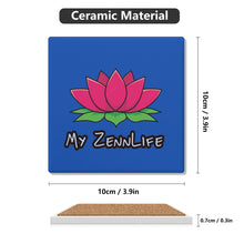 Load image into Gallery viewer, Square Ceramic Coasters
