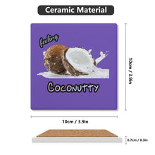 Load image into Gallery viewer, Square Ceramic Coasters
