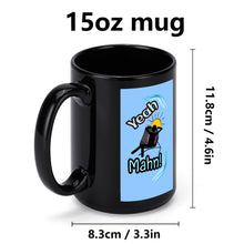 Load image into Gallery viewer, 15 oz. Ceramic Black Mug
