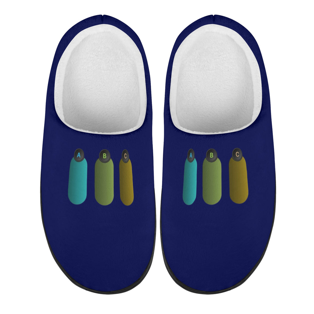 Unisex Rubber Sole House Slippers