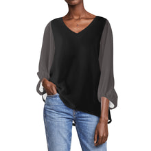 Load image into Gallery viewer, Women Sheer Long Sleeve Blouse
