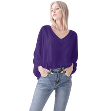 Load image into Gallery viewer, Women Sheer Long Sleeve Blouse
