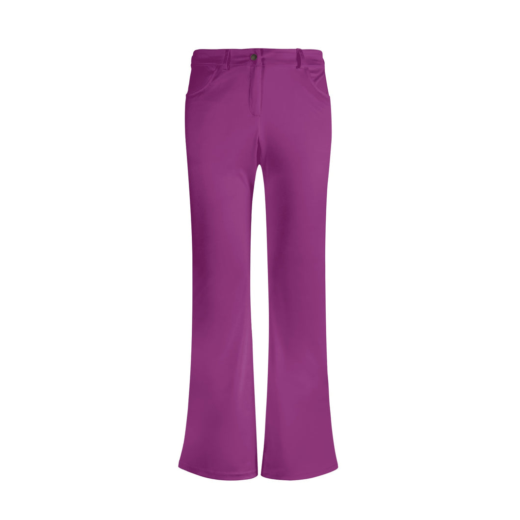 Womens Elegant Flare Pants