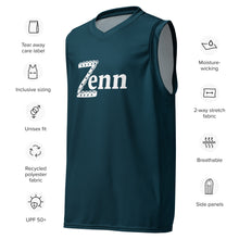 Load image into Gallery viewer, Zenn Recycled Unisex Basketball Jersey
