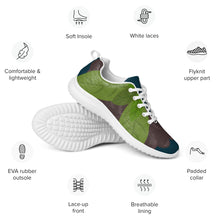 Load image into Gallery viewer, Women’s Leafed Athletic Shoes
