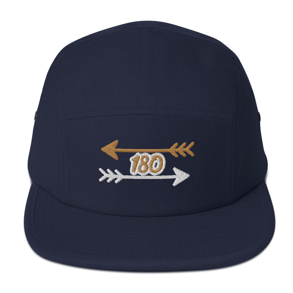 180 Arrow 5 Panel Camper Cap