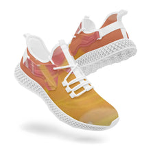 Load image into Gallery viewer, Canary Net Style Mesh Knit Sneakers
