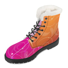 Load image into Gallery viewer, Faux Fur Synthetic Leather Boot
