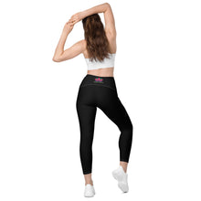 Load image into Gallery viewer, ZennZone Lotus Crossover Leggings with Pockets
