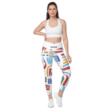 Load image into Gallery viewer, Crossover Leggings with Pockets
