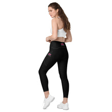 Load image into Gallery viewer, ZennZone Lotus Crossover Leggings with Pockets
