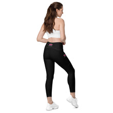 Load image into Gallery viewer, ZennZone Lotus Crossover Leggings with Pockets
