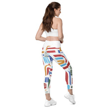 Load image into Gallery viewer, Crossover Leggings with Pockets
