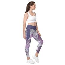 Load image into Gallery viewer, Crossover Leggings with Pockets
