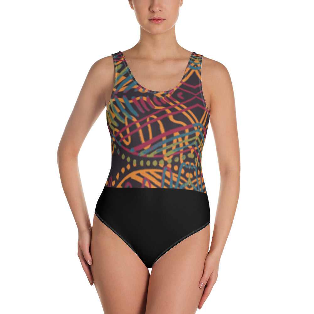 Jazzy One-Piece Swimsuit