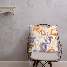 Load image into Gallery viewer, Zenn Paisley Premium Pillow
