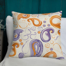 Load image into Gallery viewer, Zenn Paisley Premium Pillow
