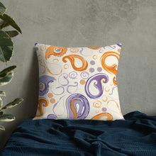 Load image into Gallery viewer, Zenn Paisley Premium Pillow
